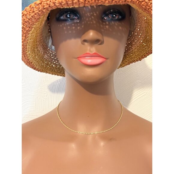 14K Gold Rope Chain (16” L) - Picture 5 of 5